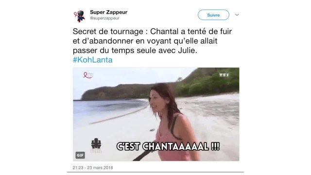Koh-Lanta : le duel entre Julie et Chantal fait délirer les internautes