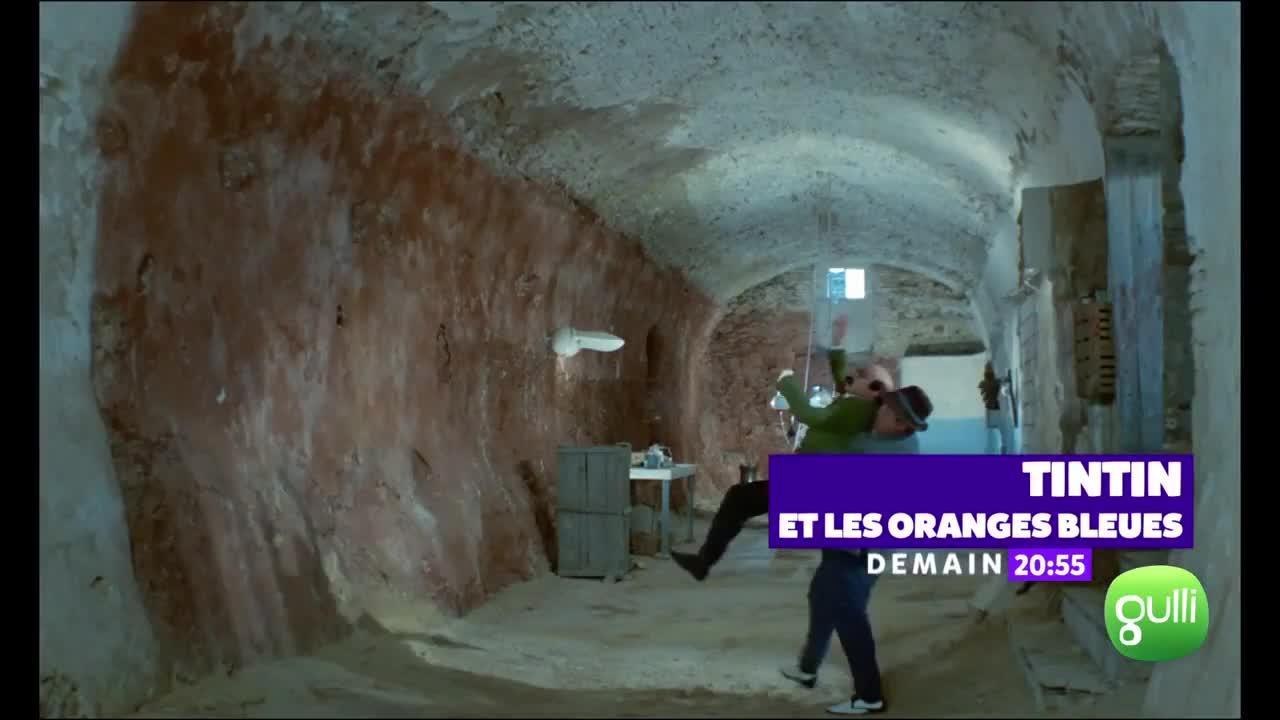 Tintin et les oranges bleues