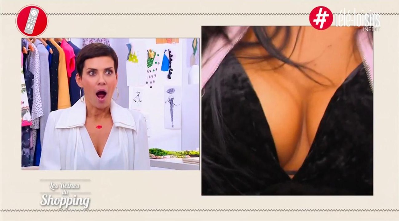 Le décolleté plongeant de cette candidate des Reines du shopping choque Cristina Cordula