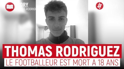 Thomas Rodriguez le jeune footballeur est mort à 18 ans