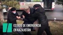 Estado de emergencia en Kazajistán para contener las protestas contra la subida del gas