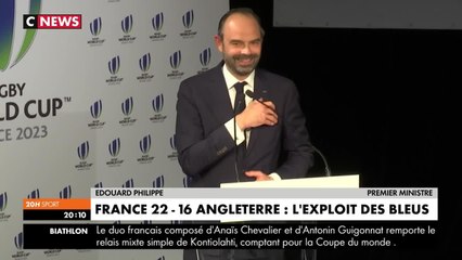 Hilarant : le lapsus gênant d'Edouard Philippe devant le gratin du rugby