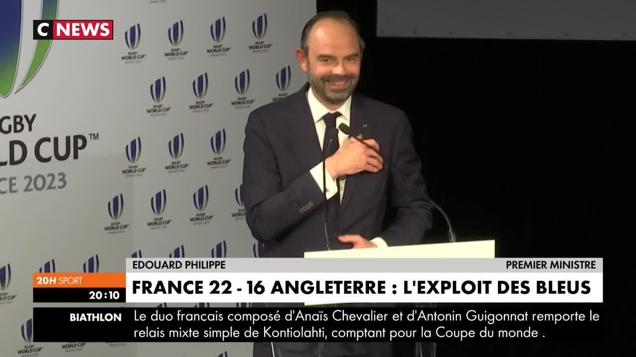 Hilarant : le lapsus gênant d'Edouard Philippe devant le gratin du rugby