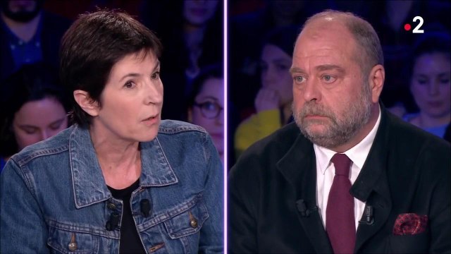 Eric Dupont-Moretti répond à Christine Angot dans ONPC : On n'est pas au tribunal ici !