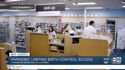 Pandemic limiting access to birth control