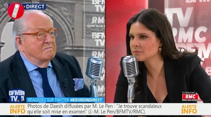 Jean-Marie Le Pen donne à son tour son avis sur le déshéritement des enfants de Johnny Hallyday