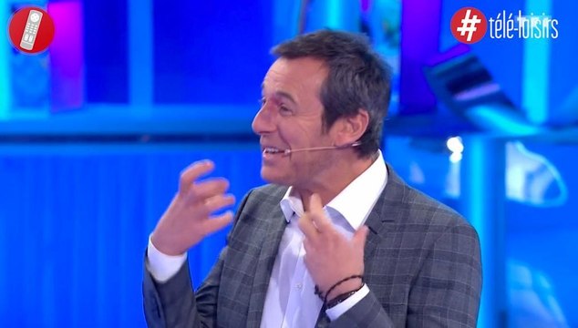 Jean-Luc Reichmann surpris par la ressemblance d'un spectateur avec Johnny Hallyday