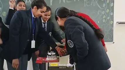 New year  celebration in my college