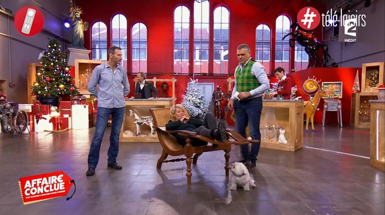 La position ambigue de Sophie Davant dans Affaire conclue... Le Zapping malaise