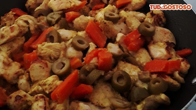 Picadinho de frango e mostarda