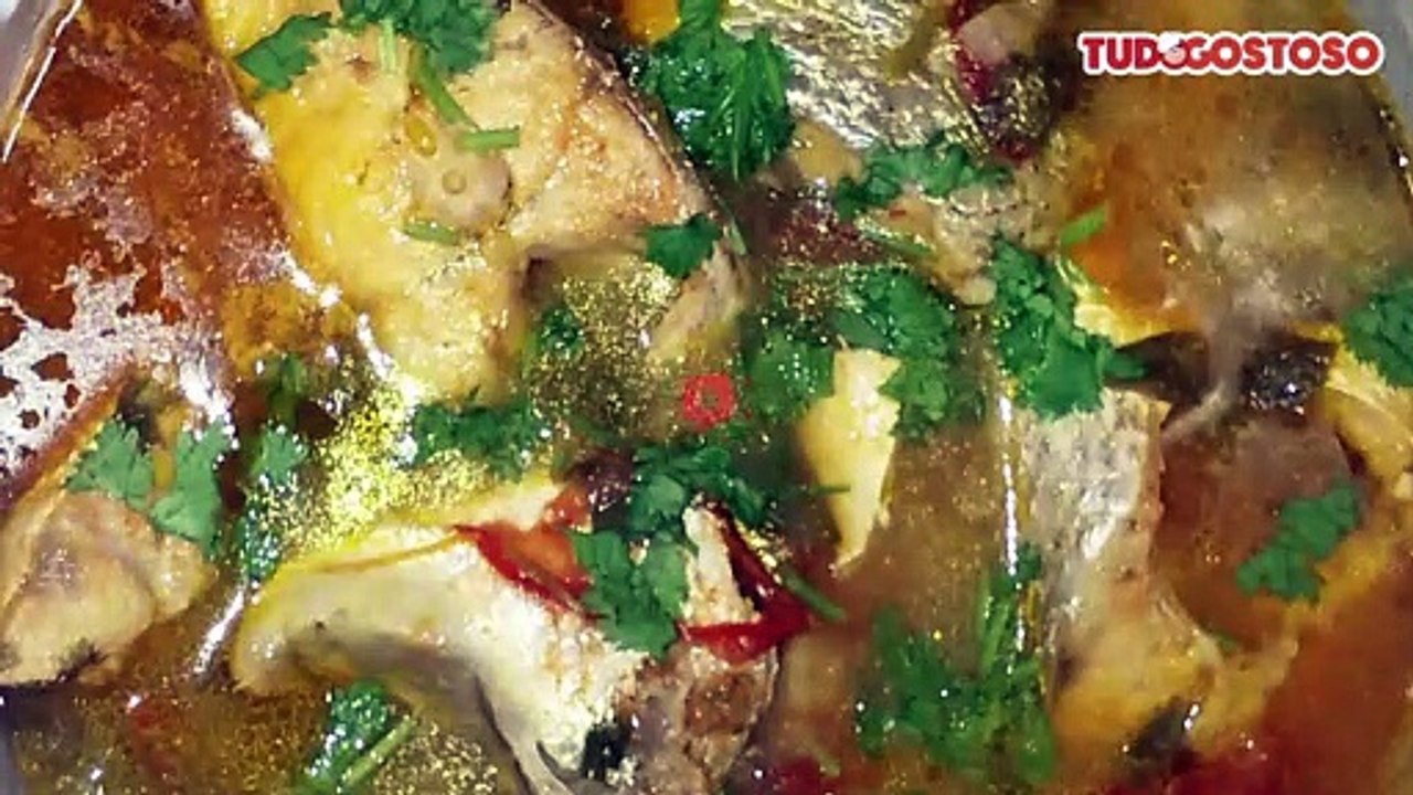 Peixe cozido maranhense
