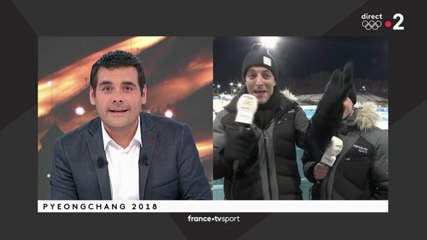 "Craquage intégral" en direct pour Alexandre Boyon sur France 2 pendant les JO de Pyeongchang