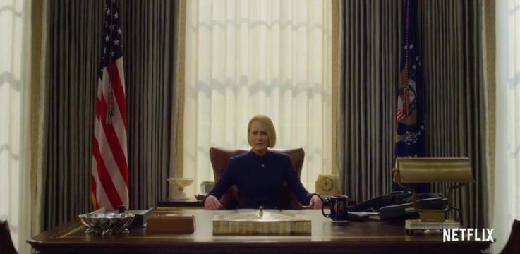 House of Cards : Claire Underwood prend le pouvoir pour la dernière saison