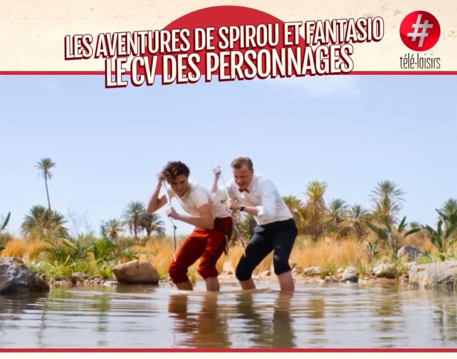 Les Aventures de Spirou et Fantasio : Spirou, Fantasio, Seccotine… On vous présente les personnages