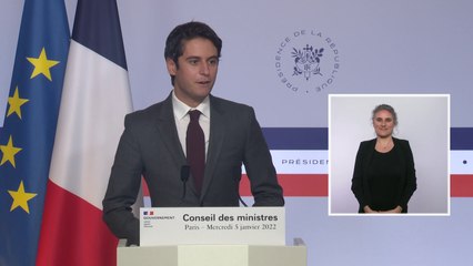 Compte rendu du Conseil des ministres du 5 janvier 2022