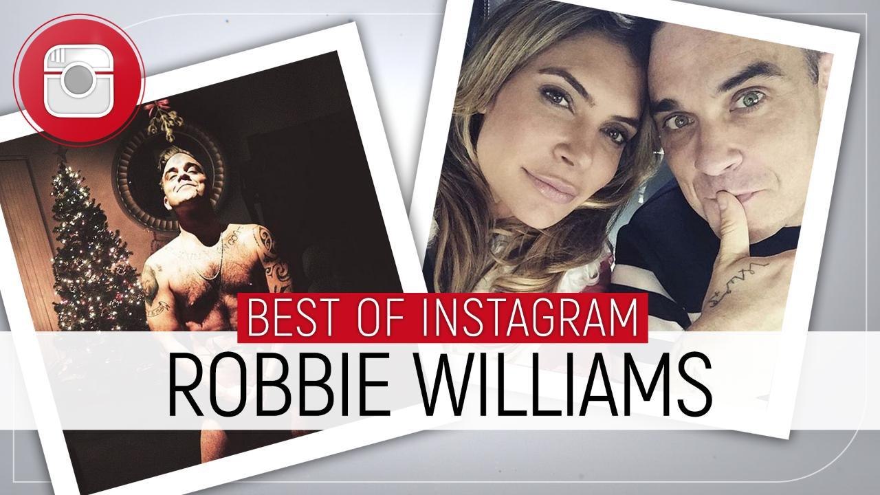 Les meilleures photos de Robbie Williams sur Instagram
