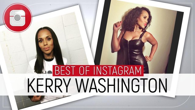 Scandal, looks, selfies avec les stars... le best of Instagram de Kerry Washington