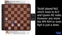Un joueur d'échecs devient viral après être tombé de sa chaise après une défaite en compétition