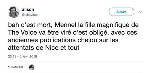 The Voice : les internautes s'expriment sur la polémique Mennel