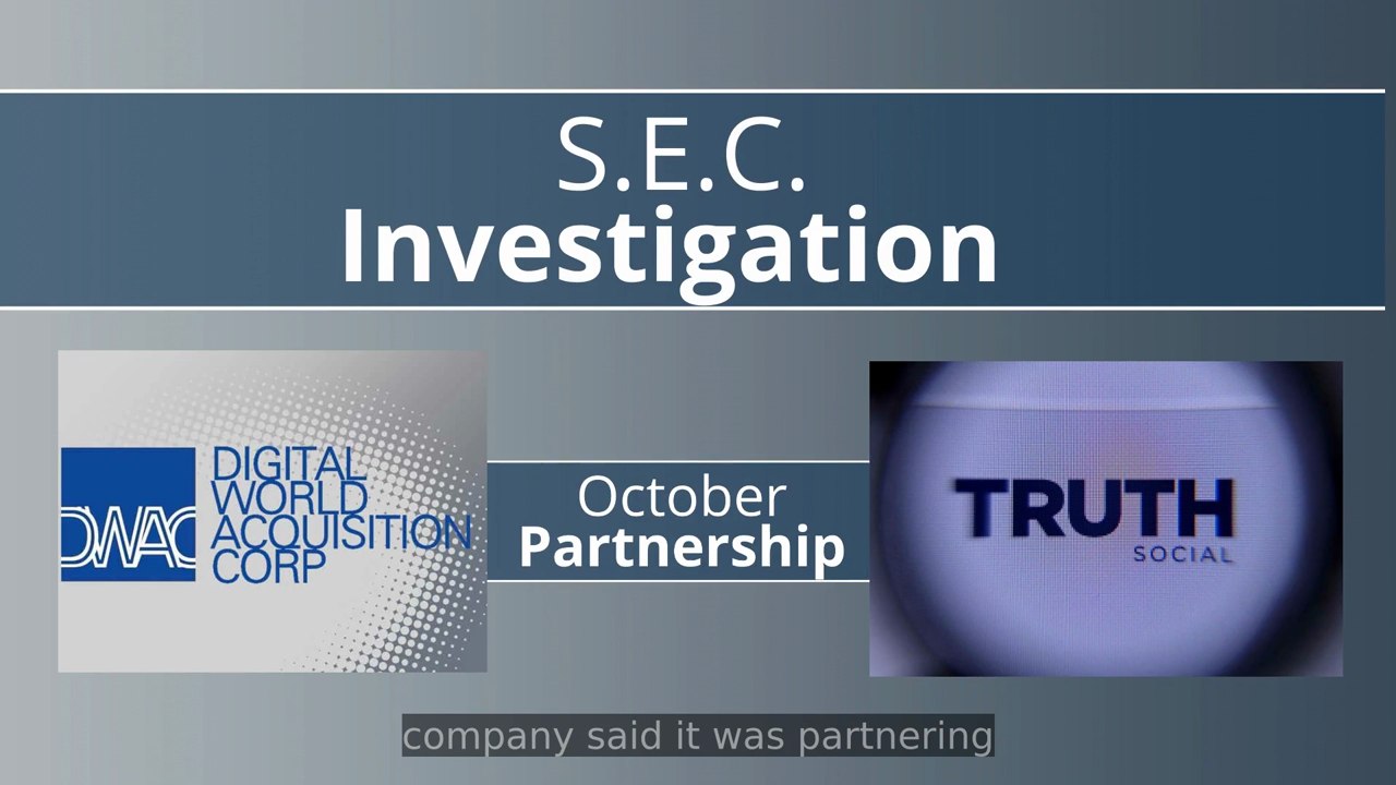Trump's Media Company Under Investigation