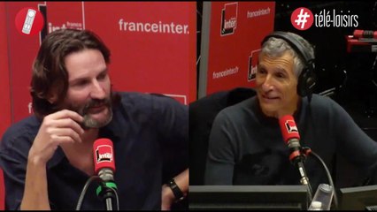 "Vieil animateur télé" : Nagui règle ses comptes (avec humour) avec Frédéric Beigbeder en direct
