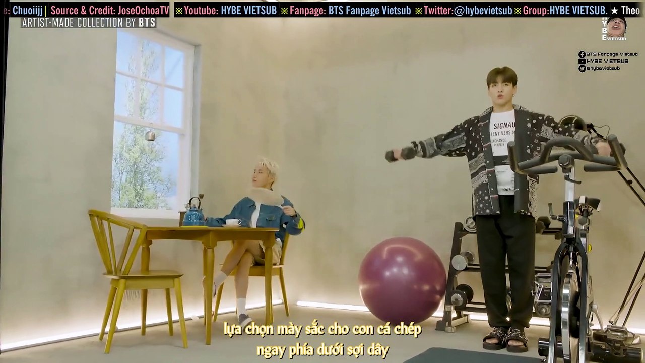 Bộ sưu tập thiết kế bởi nghệ sĩ của BTS - RM