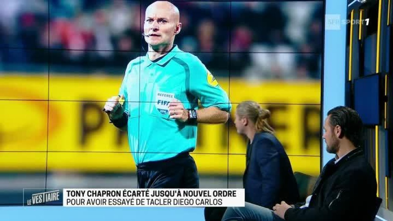 Frank Leboeuf (Le Vestiaire) : "Le tacle de Chapron, c'est le gag de l'année"