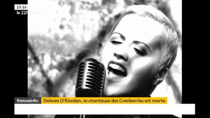 Dolores O'Riordan, la chanteuse des Cranberries, est décédée