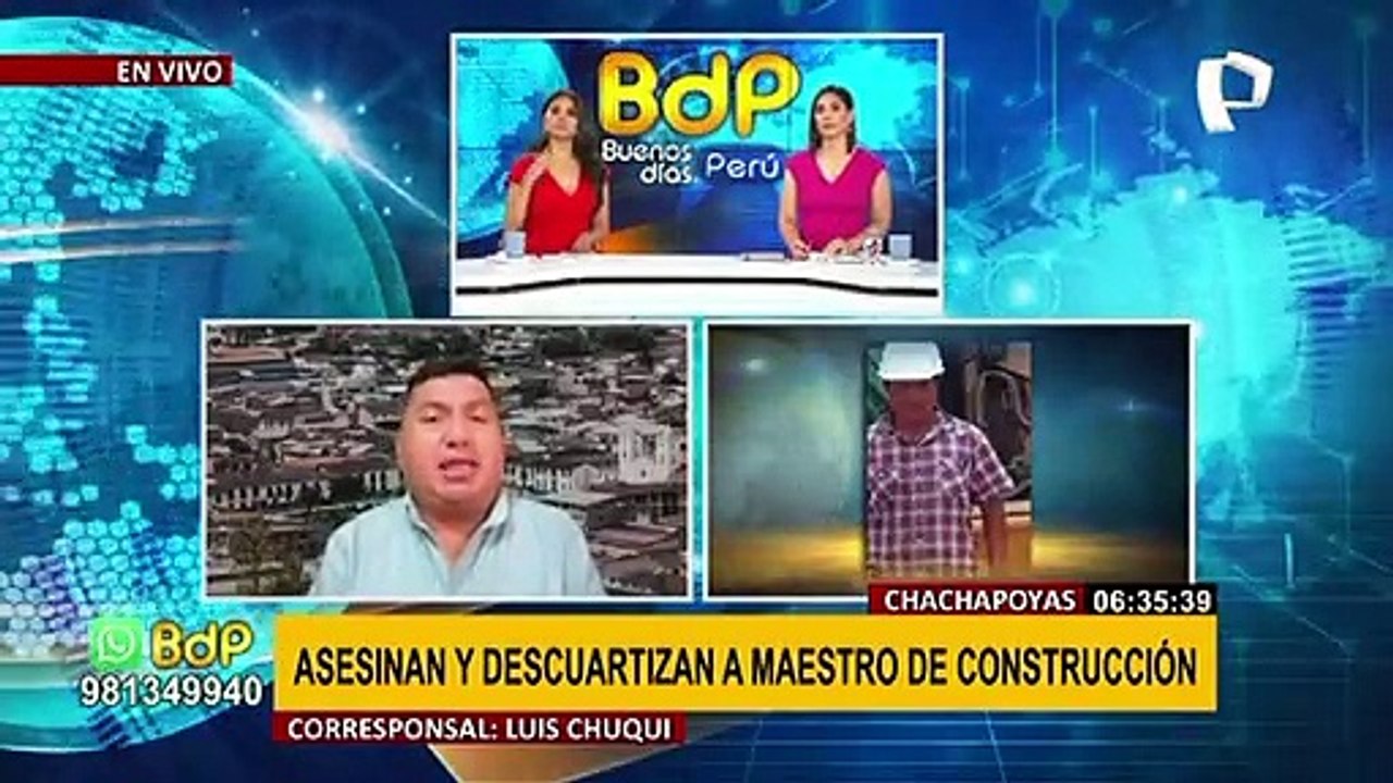 Chachapoyas: empresario de construcción fue hallado descuartizado en zona descampada