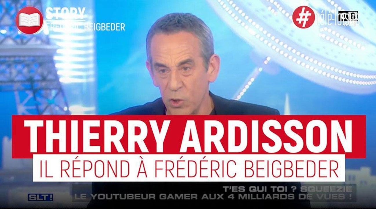 Dans une lettre incendiaire, Thierry Ardisson répond sèchement à l'écrivain Frédéric Beigbeder