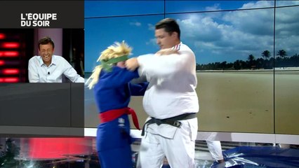 L'Equipe du Soir : la leçon de judo hilarante de Frédéric Lecanu