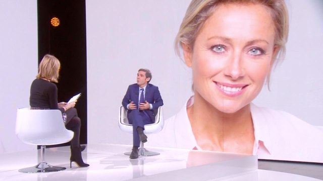 David Pujadas complimente Anne-Sophie Lapix mais relativise les audiences de son 20 heures