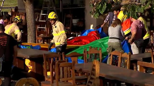 El viento y otros riesgos de los castillos hinchables