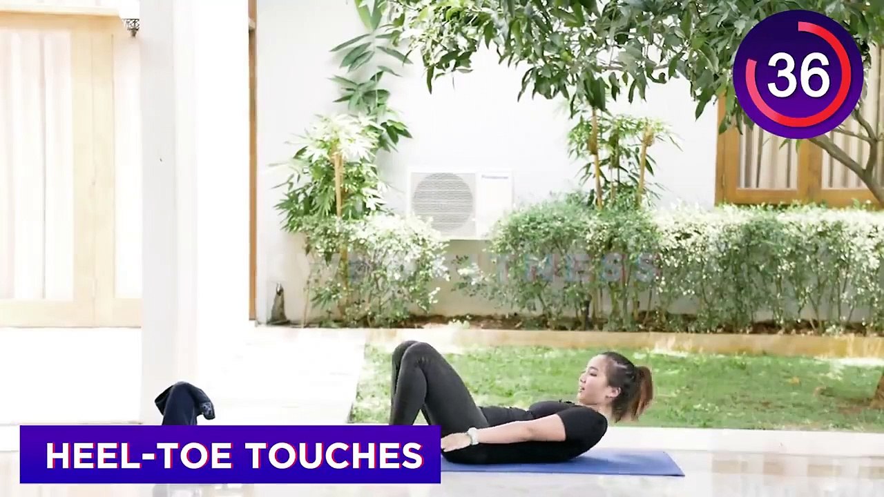 Easy Exercise to Shrink Belly Distended Only 10 Minutes Without Tools!