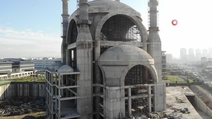 Ümraniye'de sırra dönen cami inşaatı: 5 yıldır bitmesi bekleniyor