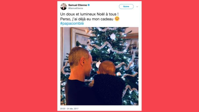 Seuls ou en famille, les people ont pris la pose pour vous souhaiter un joyeux Noël !