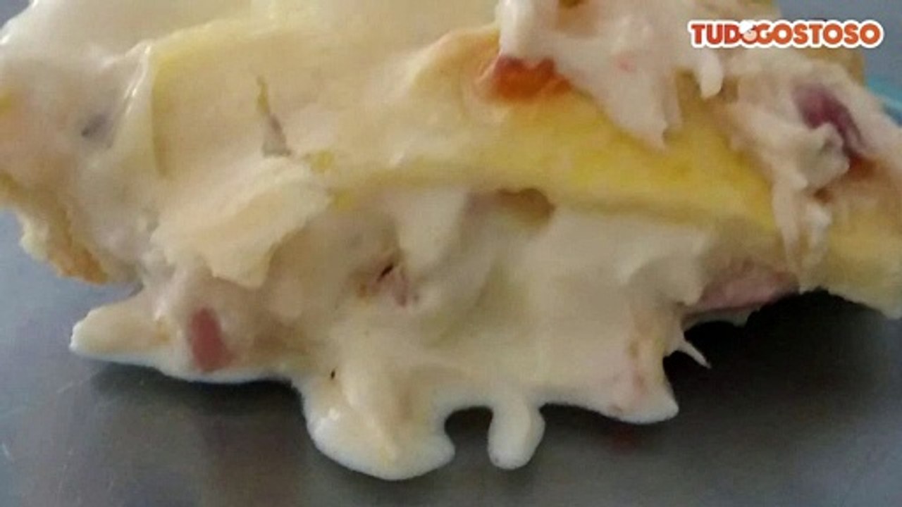 Torta de frango de massa folhada