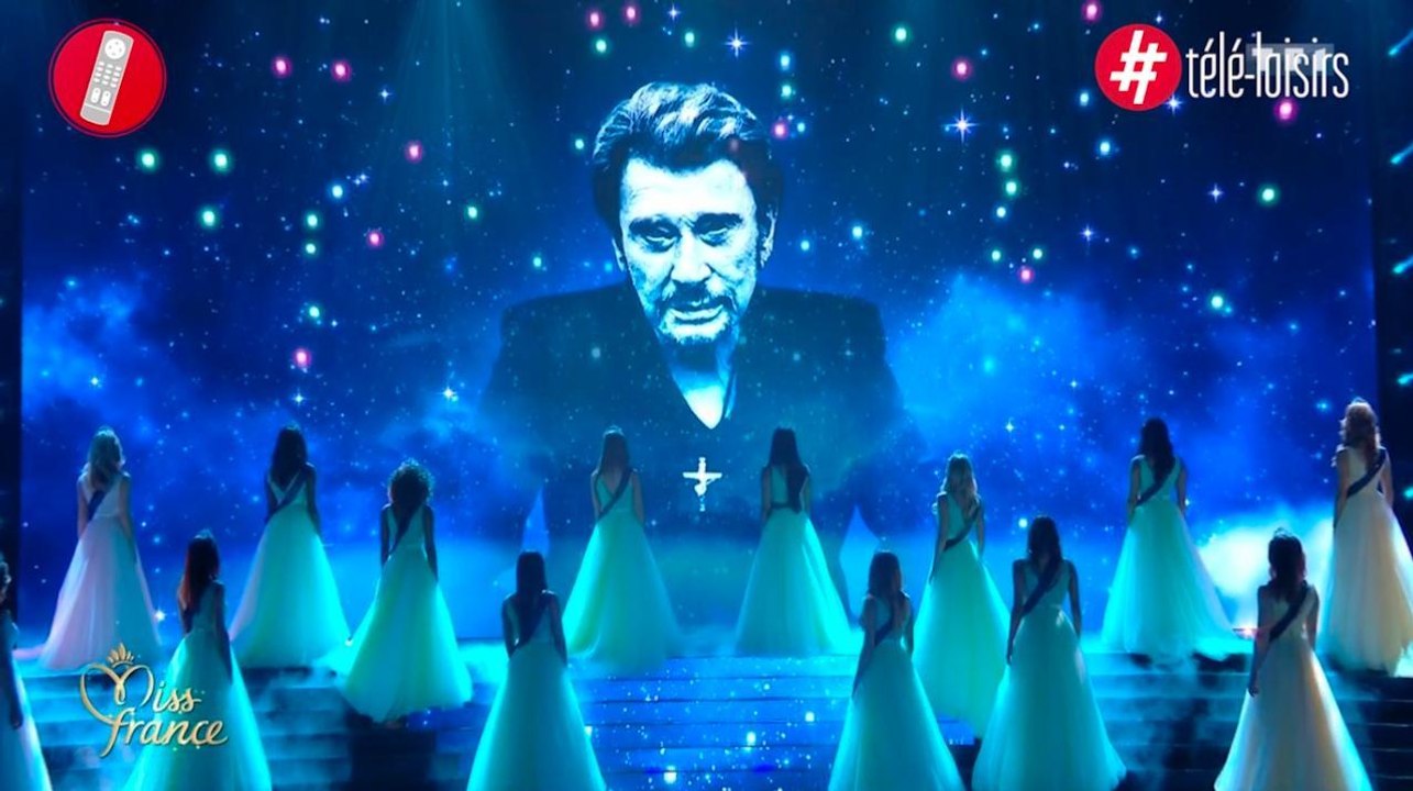 Miss France 2018 : Découvrez le bel hommage des Miss à Johnny Hallyday