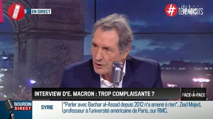 Jean-Jacques Bourdin dézingue Laurent Delahousse et son interview d'Emmanuel Macron