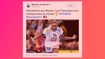 Les internautes célèbrent les Françaises, championnes du monde de Handball