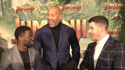 Jumanji 2017 : Dwayne Johnson nous a parlé en français... et on n'a toujours pas compris !