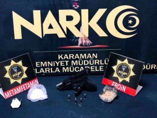 Karaman'da uyuşturucu ticaretine 1 tutuklama