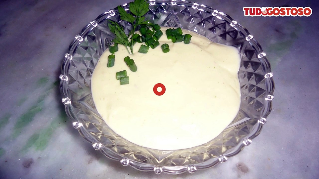 Patê de alho com maionese