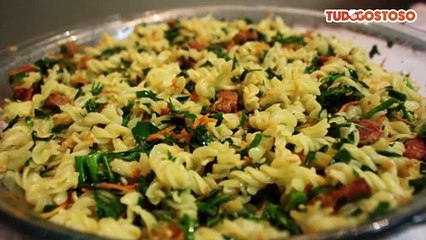 Macarrão primavera sucesso