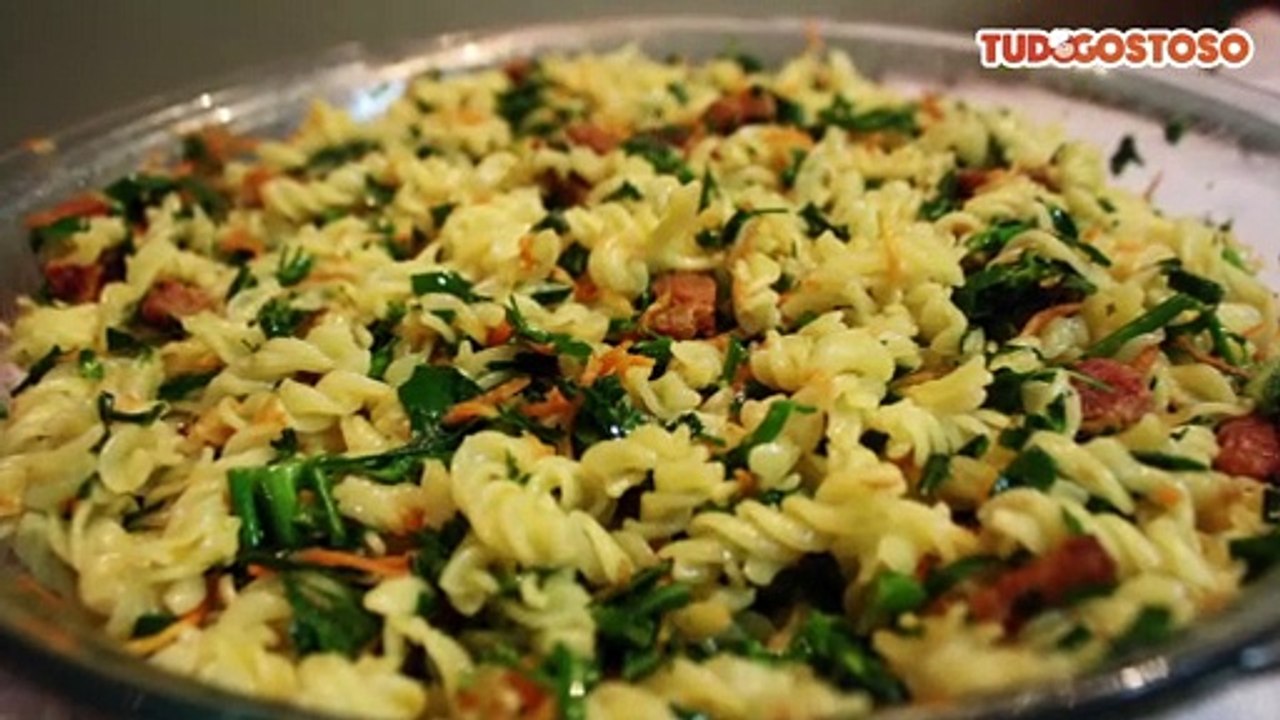 Macarrão primavera sucesso