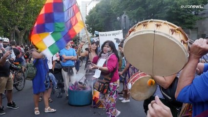 Proteste gegen Ölförderung im Meer vor Mar del Plata