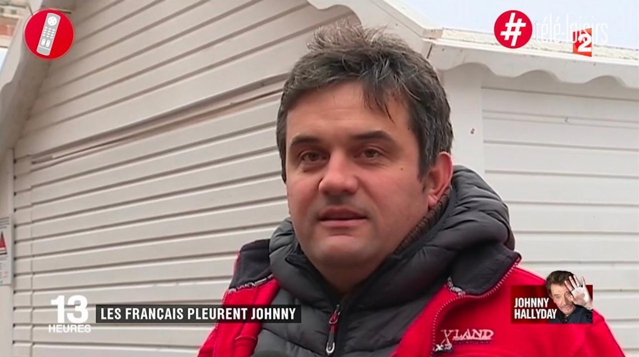 Incognito, Pierre de l'Amour est dans le pré rend hommage à Johnny Hallyday dans le JT de France 2