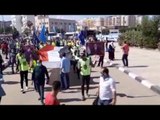مسيرة بعلم مصر لطلاب البحيرة لحث المواطنين على المشاركة بالانتخابات