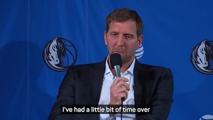 Emotional Nowitzki 'excited' for Mavs jersey retirement
