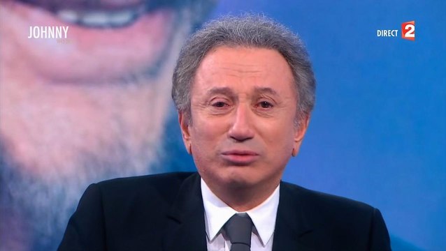 Émouvant ! Michel Drucker fond en larmes à la fin de l'émission spéciale Johnny Hallyday sur France 2